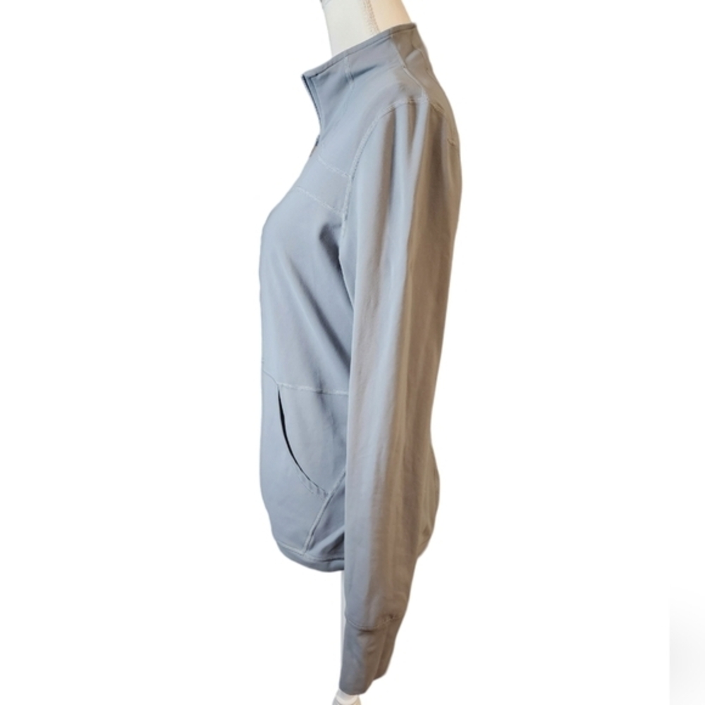 Zyia active gray 1/2 zip pullover - Picture 2 of 5
